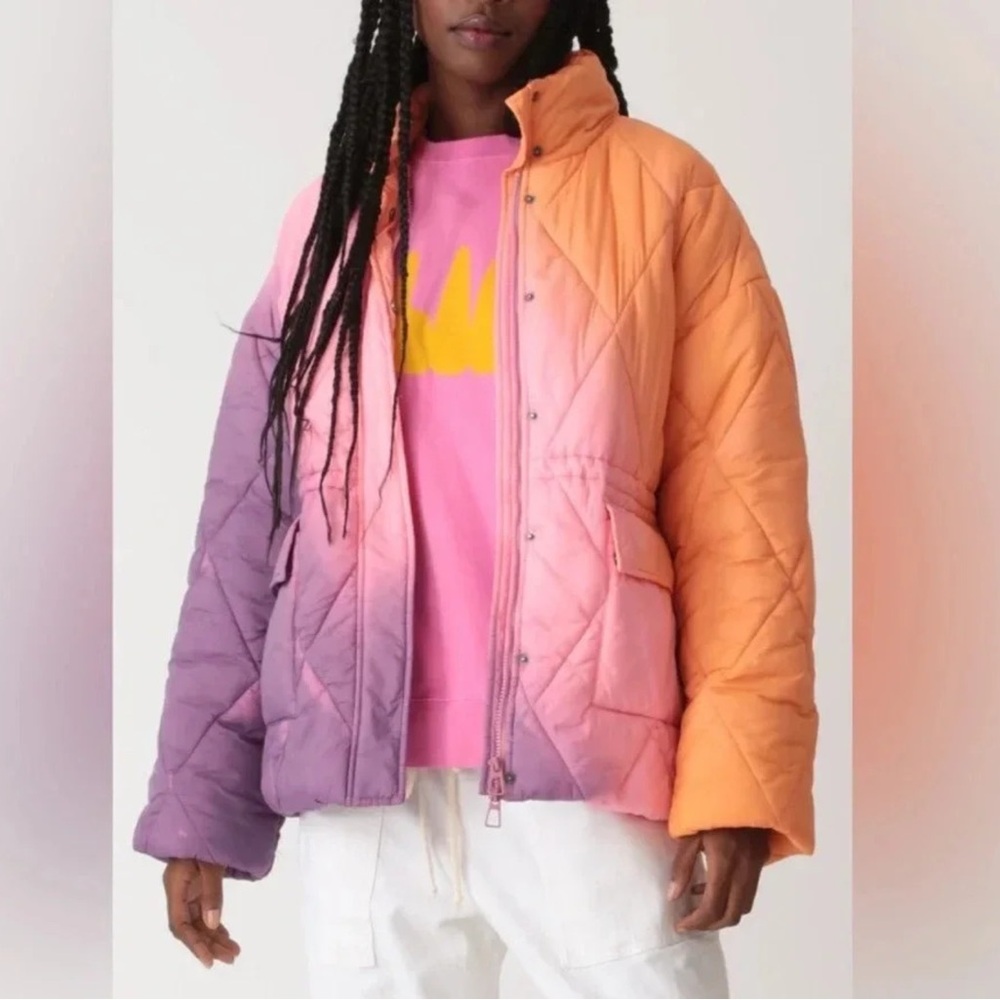 Electric & Rose Aiden Ombré Quilted Jacket